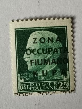Francobolli rari Zona Occupata Fiumano Kupa
