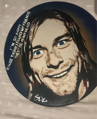 Vinile decorativo Kurt Cobain