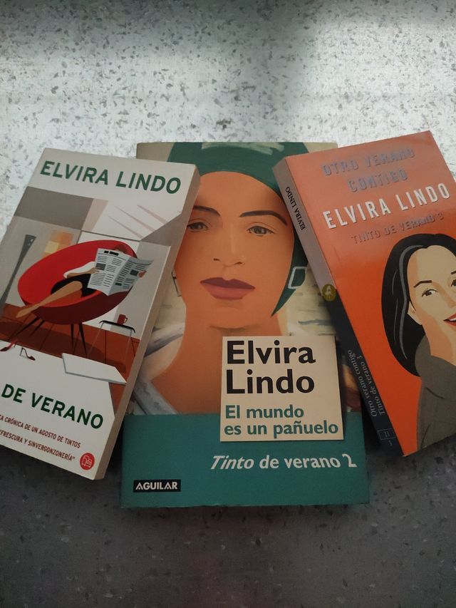 Elvira Lindo -colección Tinto de Verano