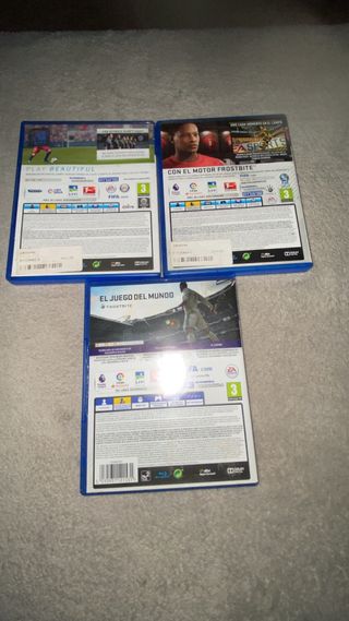 Pack FIFA 16, 17, 18 PS4