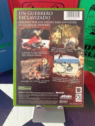 Xbox Gladiator Sword of Vengeance PAL