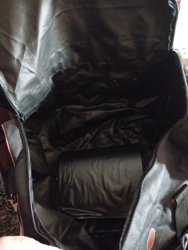 Bolsa de viaje grande negra