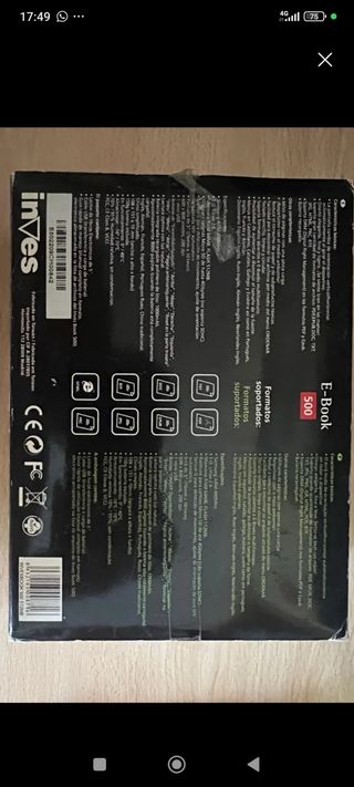 E-Book Inves 500Blanco-Como Nuevo+cargador