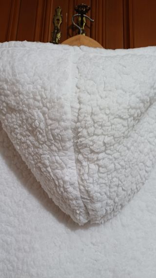 Sudadera polar borreguillo con capucha