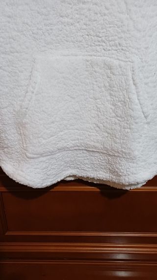Sudadera polar borreguillo con capucha