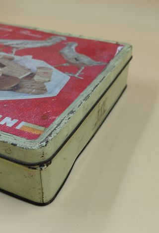 Coppia scatole latta vintage Lazzaroni