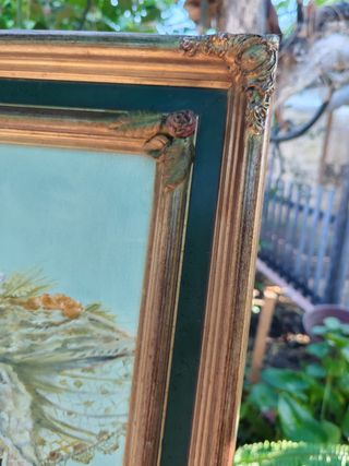 Óleo Virgen Divina Pastora