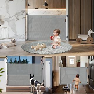 Barrera Seguridad Niños/Mascotas Retráctil