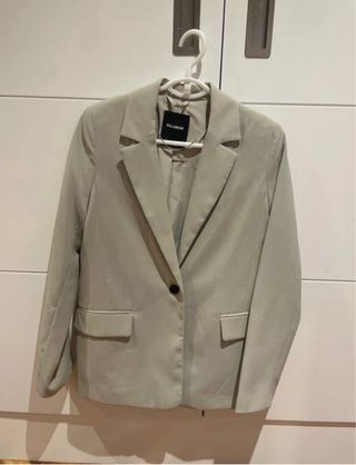 Blazer beige Pull&Bear Talla S
