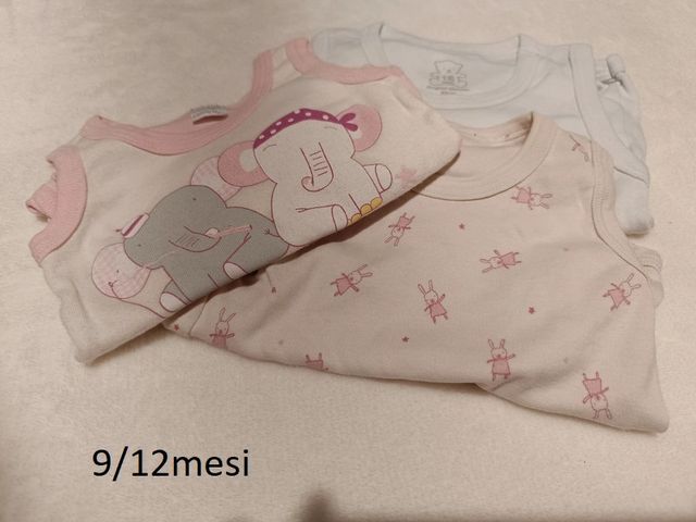 Set 3 Body Bimba 9/12 Mesi