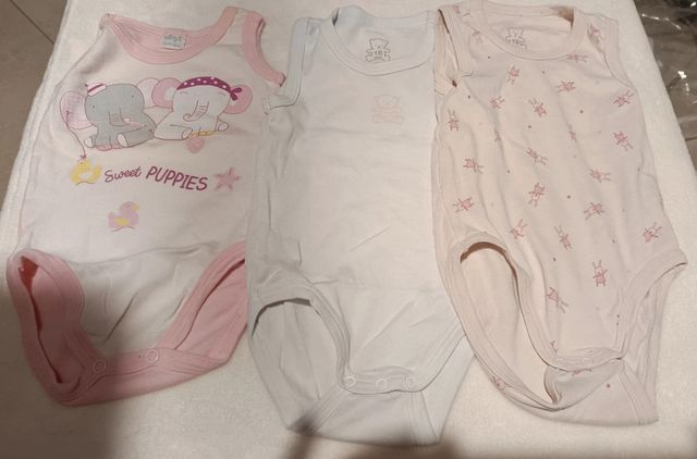 Set 3 Body Bimba 9/12 Mesi