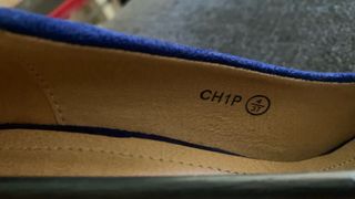 Zapatos de tacón azul AIVANI