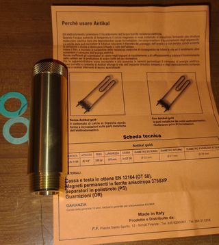 Filtro Anticalcare AKGold 10 anni