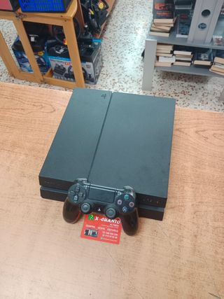CONSOLA SONY PS4 FAT 500GB 12.52 CON CABLES Y MAND