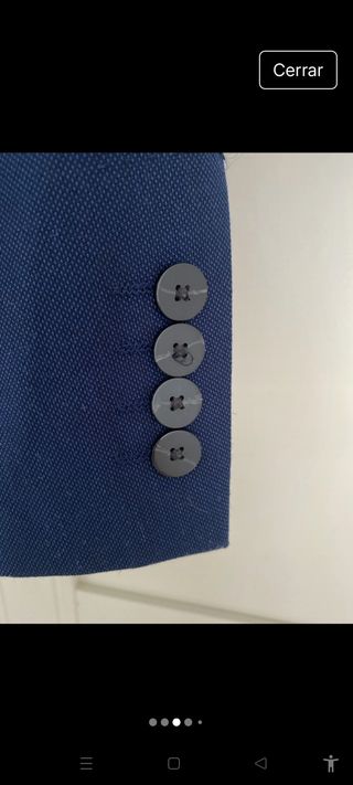Blazer Zara Azul Marino Talla 48 Nuevo con etiquet