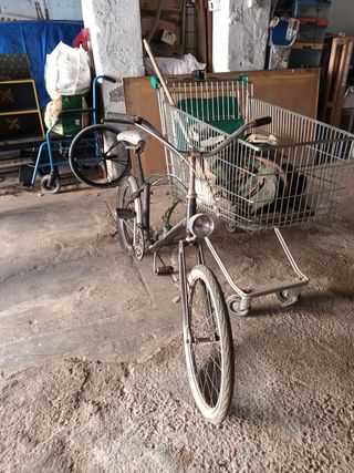 Bicicleta Carrito Compras Tuneada