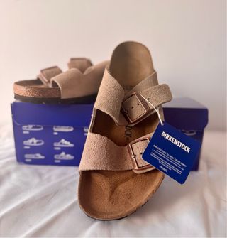 Birkenstock Arizona Beige/Marrón Nuevas con etique