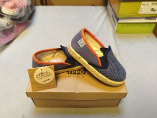 Zapatillas Gioseppo niño azul y naranja