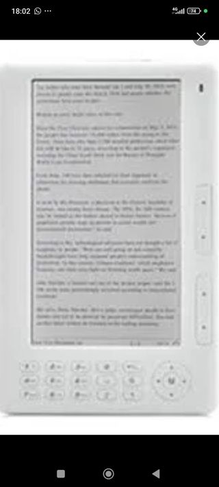 Ebook Unotec EB71 Blanco+ cargador+ Nuevo en Caja