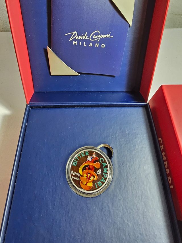 4 Euro Italia 2025 Campari Argento Proof FS