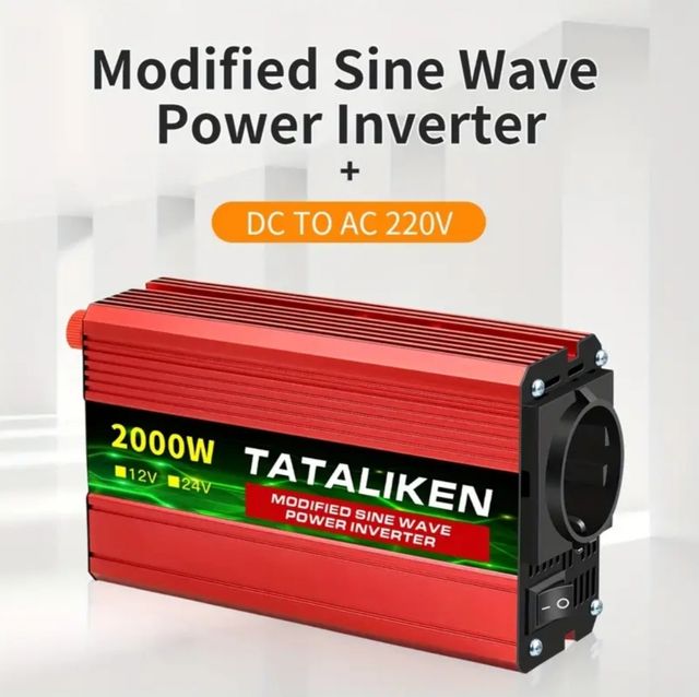 Inverter ad onda modificata da 12VDC a 230VAC 800W
