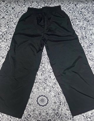 Pantalones anchos negros Shein