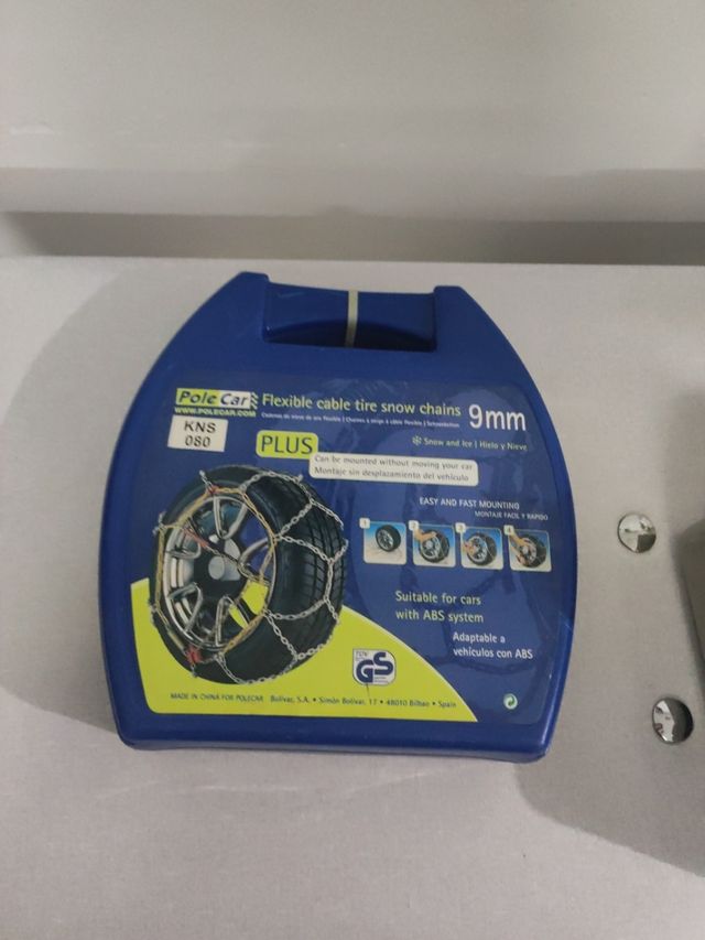 Cadenas Nieve Coche Pole Car 9mm