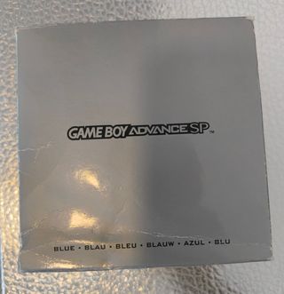 Caja Nintendo Game Boy Advance SP