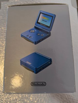 Caja Nintendo Game Boy Advance SP