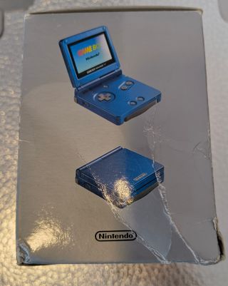 Caja Nintendo Game Boy Advance SP