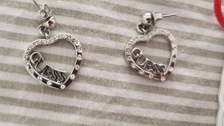 Pendientes Guess Corazón Brillantes