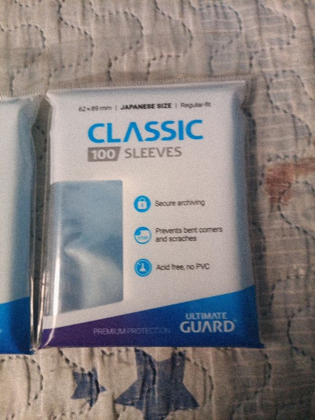 Fundas transparentes  para cartas