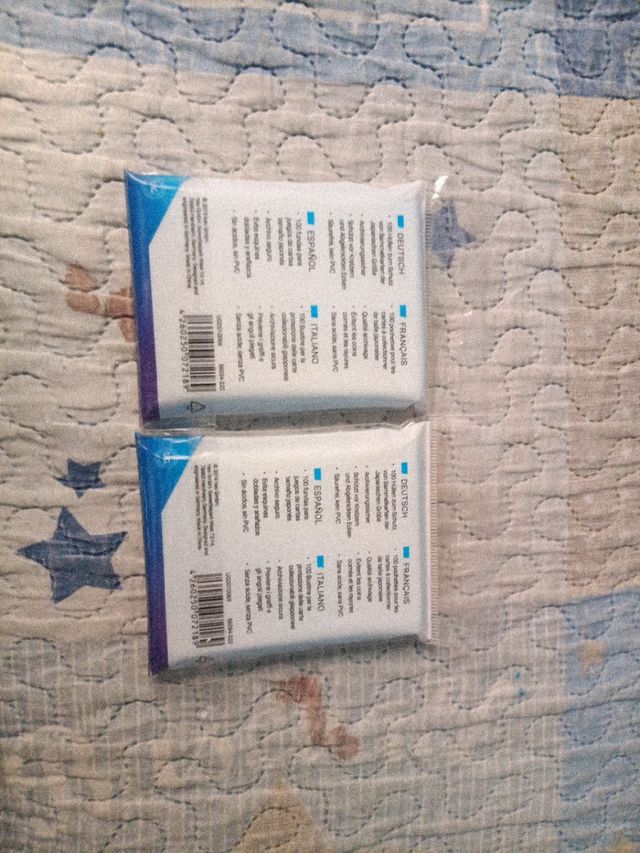 Fundas transparentes  para cartas