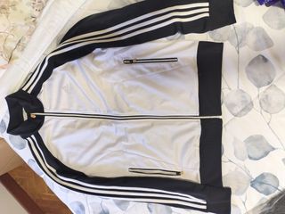 Chaqueta Adidas Blanca y Negra