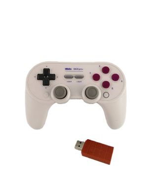 Mando 8BitDo SN30 Pro+ con adaptador USB