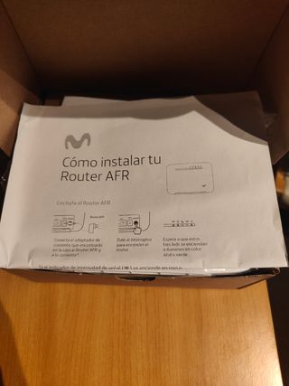 Router 4G Movistar sin strenar 