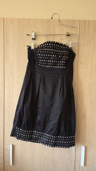 Vestidos blanco y negro (Blanco)