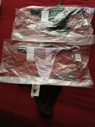 Tangas Calvin Klein Talla XS (3 uds)