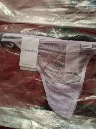 Tangas Calvin Klein Talla XS (3 uds)