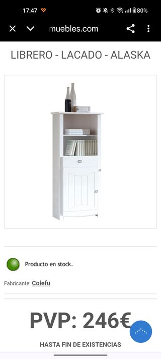 Vitrina Comedor Blanca