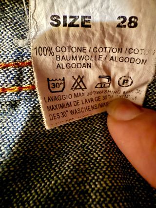 Minigonna jeans vita bassa