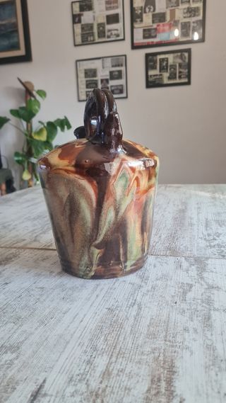 Botijo de cerámica esmaltada 