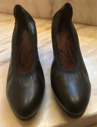 Zapatos de Salón Pitillos Negros