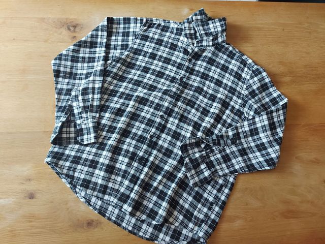 Camicia a quadri uomo invernale