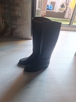 Botas de montar a caballo negras