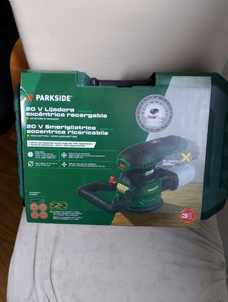 Lijadora excéntrica Parkside 20V (sin batería)