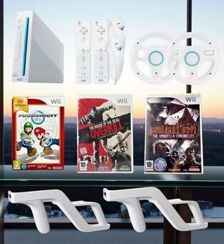 Nintendo Wii Consola + Juegos + Accesorios