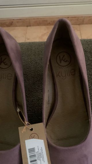 Zapatos planos Kylie rosa talla 38