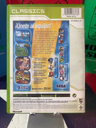 Sonic Heroes Xbox Classics SEGA sin juego