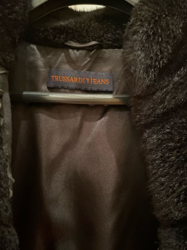 Pelliccia sintetica nera